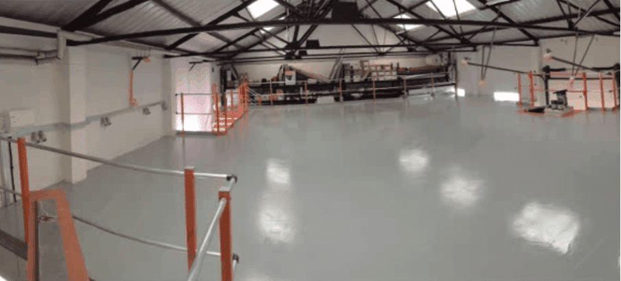 Photo of a clients mezzanine floor