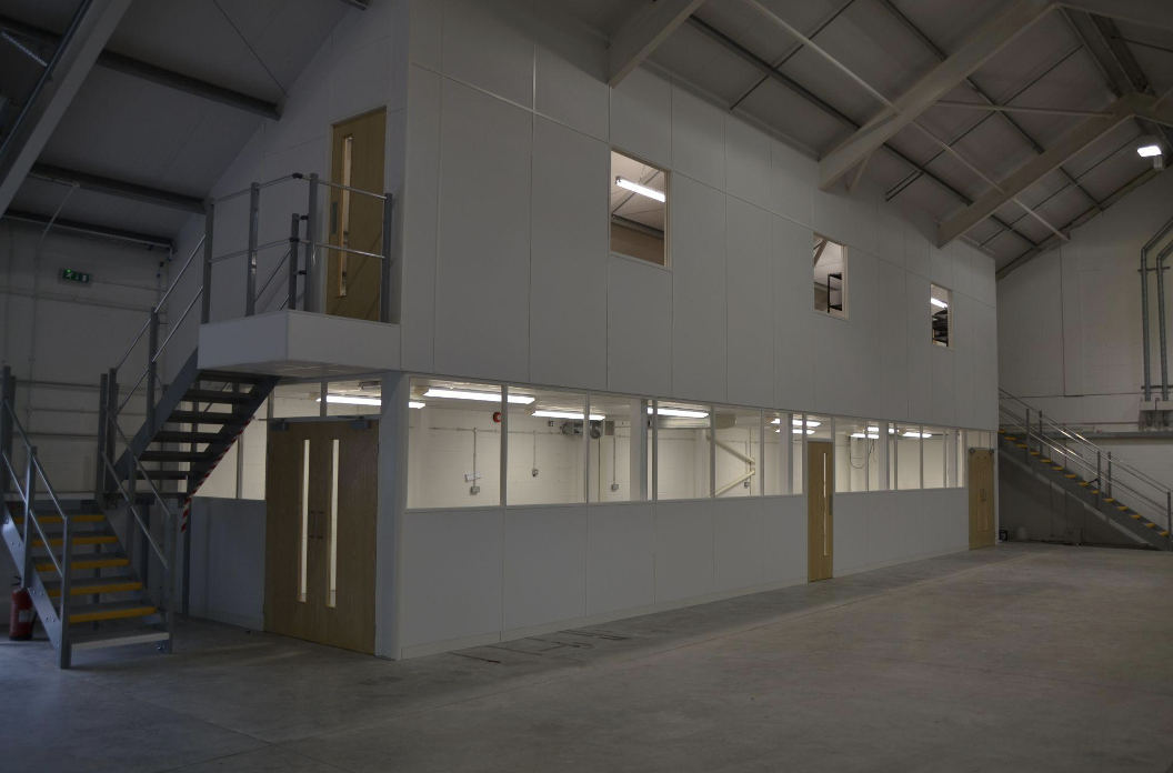 Warehouse mezzanine | Office mezzanine with stairs