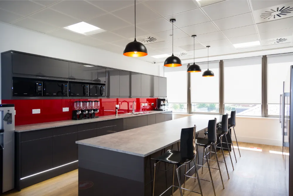 Barrington James - kitchen area