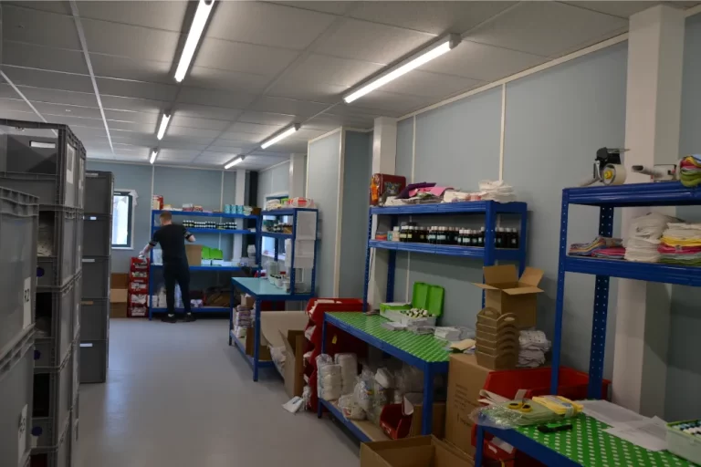 Cheeky Wipes - storage area