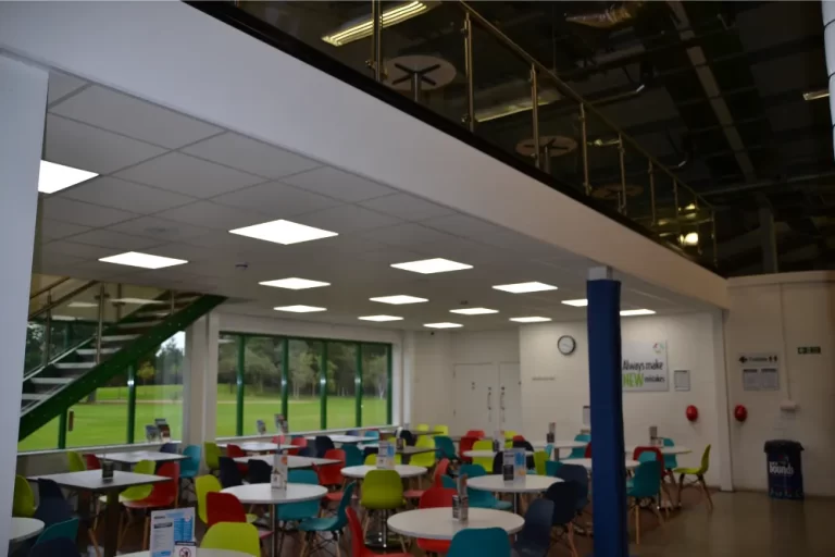 Out of Bounds - Mezzanine floor above restaurant