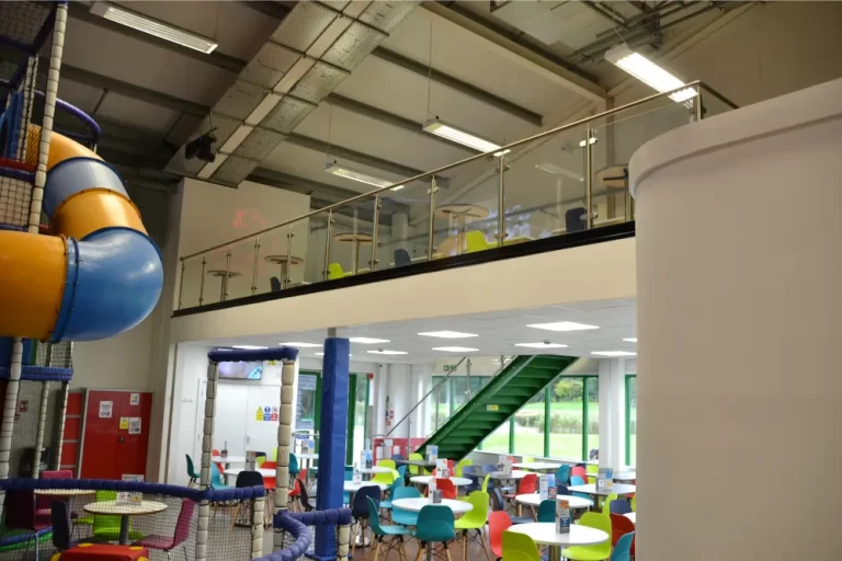 Out of Bounds - indoor play area with mezzanine floor