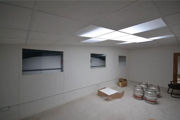360 Degree Brewing | Mezzanine office space.