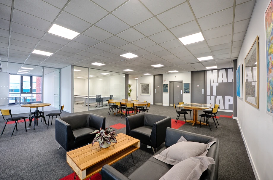 modern office | modern office space with sofas and tables