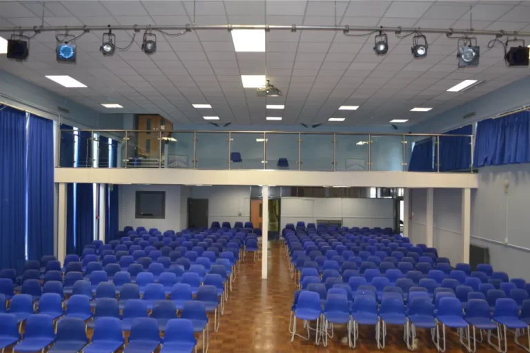Hazelwick School | Mezzanine floor in hall.