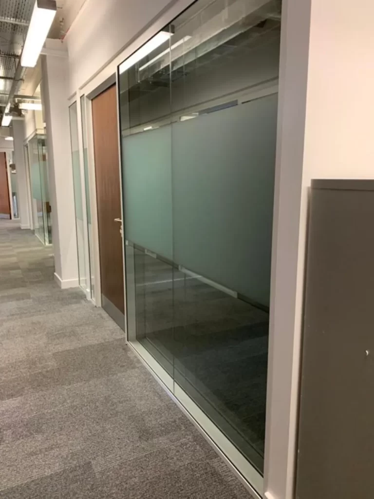 Montefiore Hospital | Glass partition office