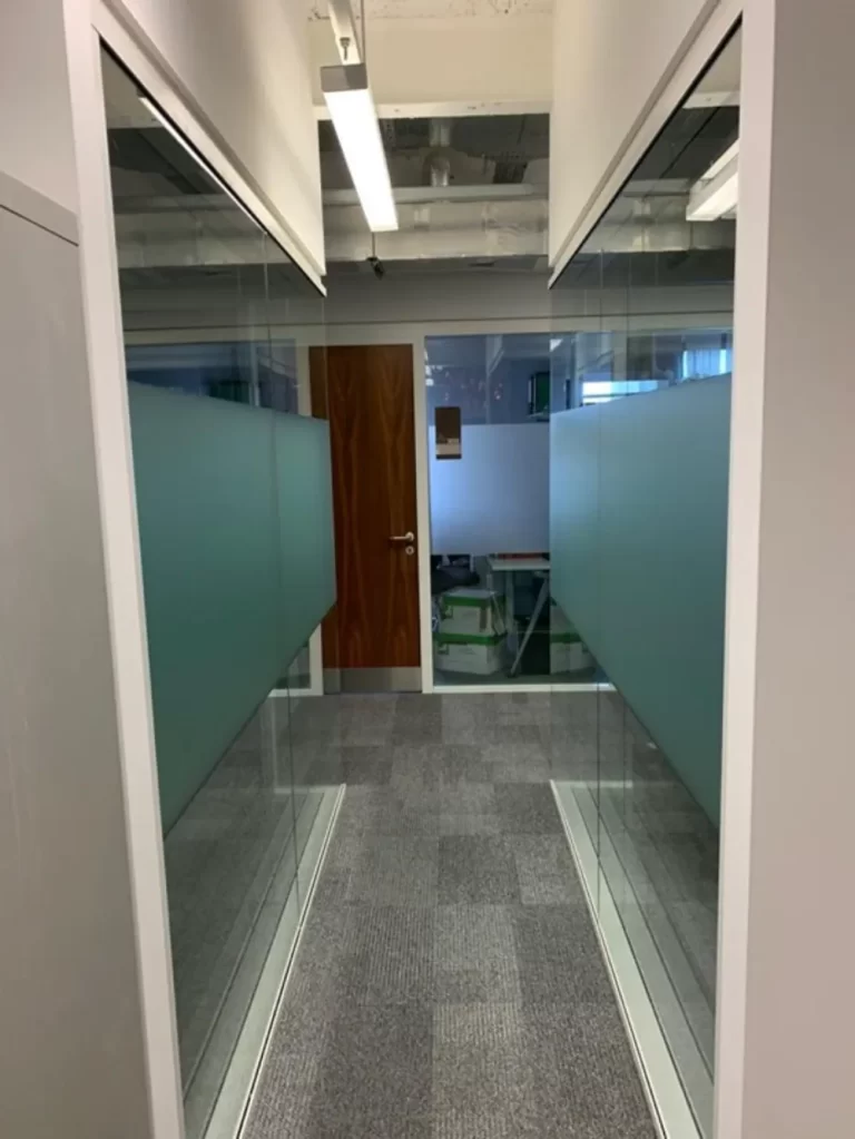 Montefiore Hospital | Glass partition office