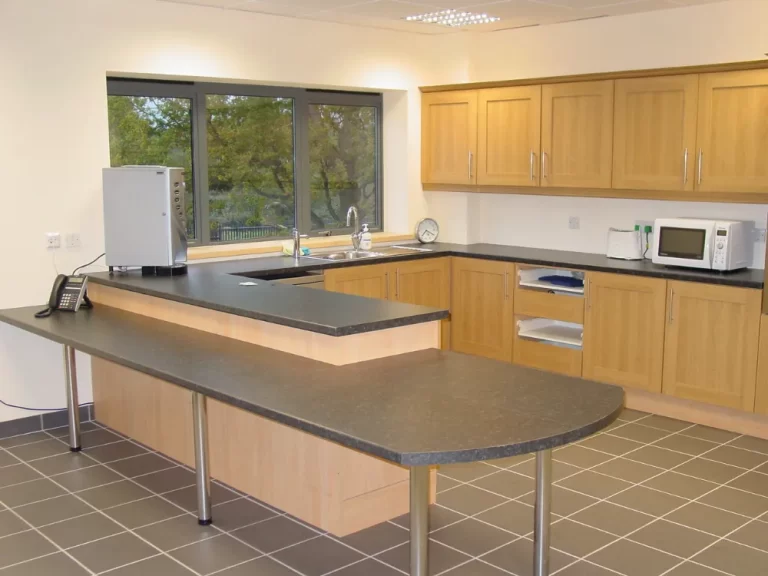 Nursing Hygiene | Modern office kitchen space.