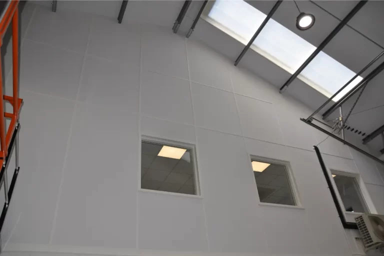 Parkers Building Supplies | Mezzanine office.