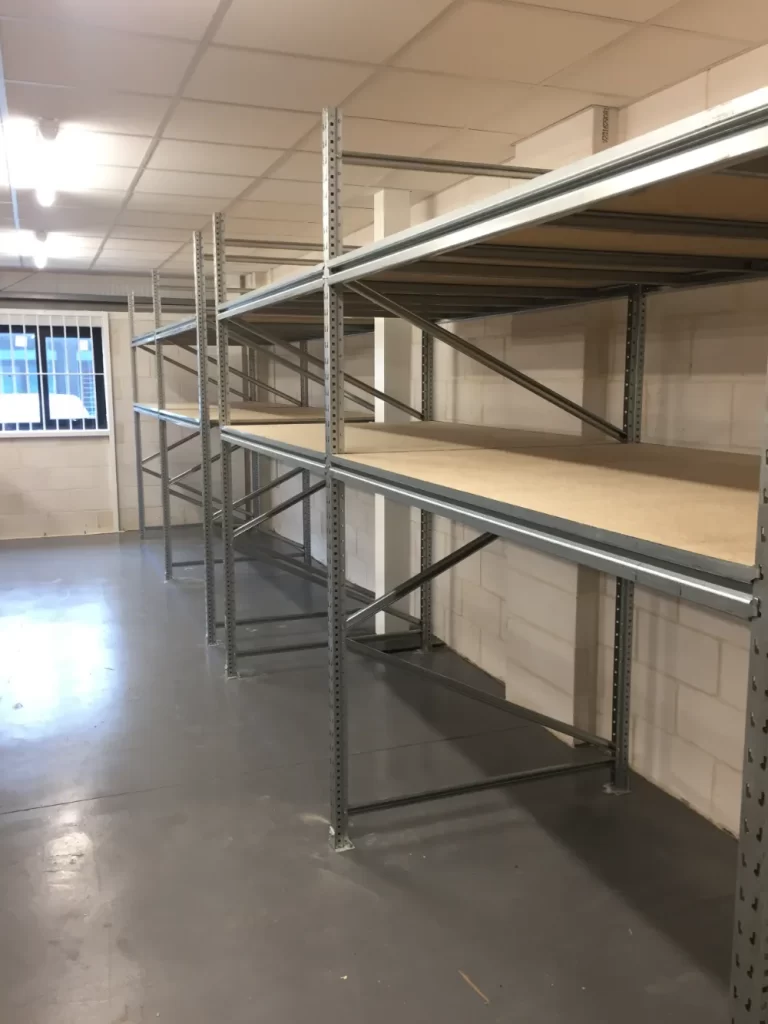 Parkers Building Supplies | Racking storage.