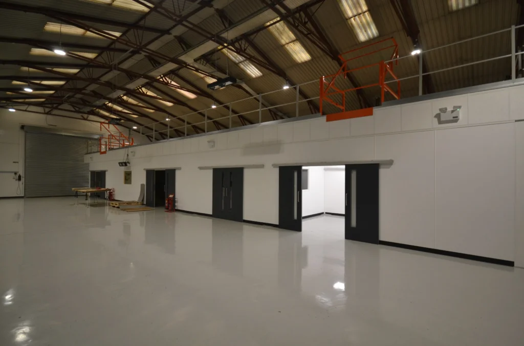 Mezzanine Floor Office With Acoustic Partitions In 2026