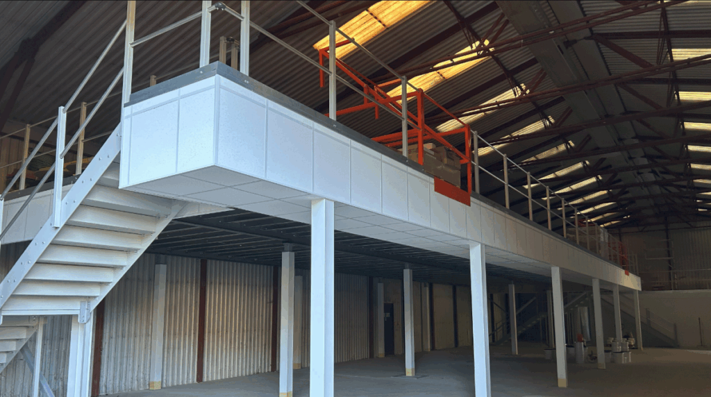 Mezzanines in 2025: Maximise Floor Space Without Moving Premises