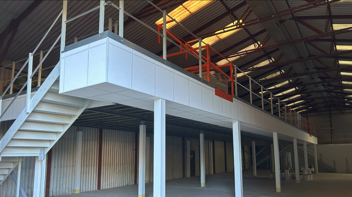 Mezzanines in 2025: Maximise Floor Space Without Moving Premises