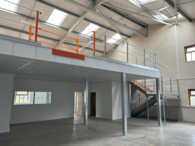 mezzanine floor office