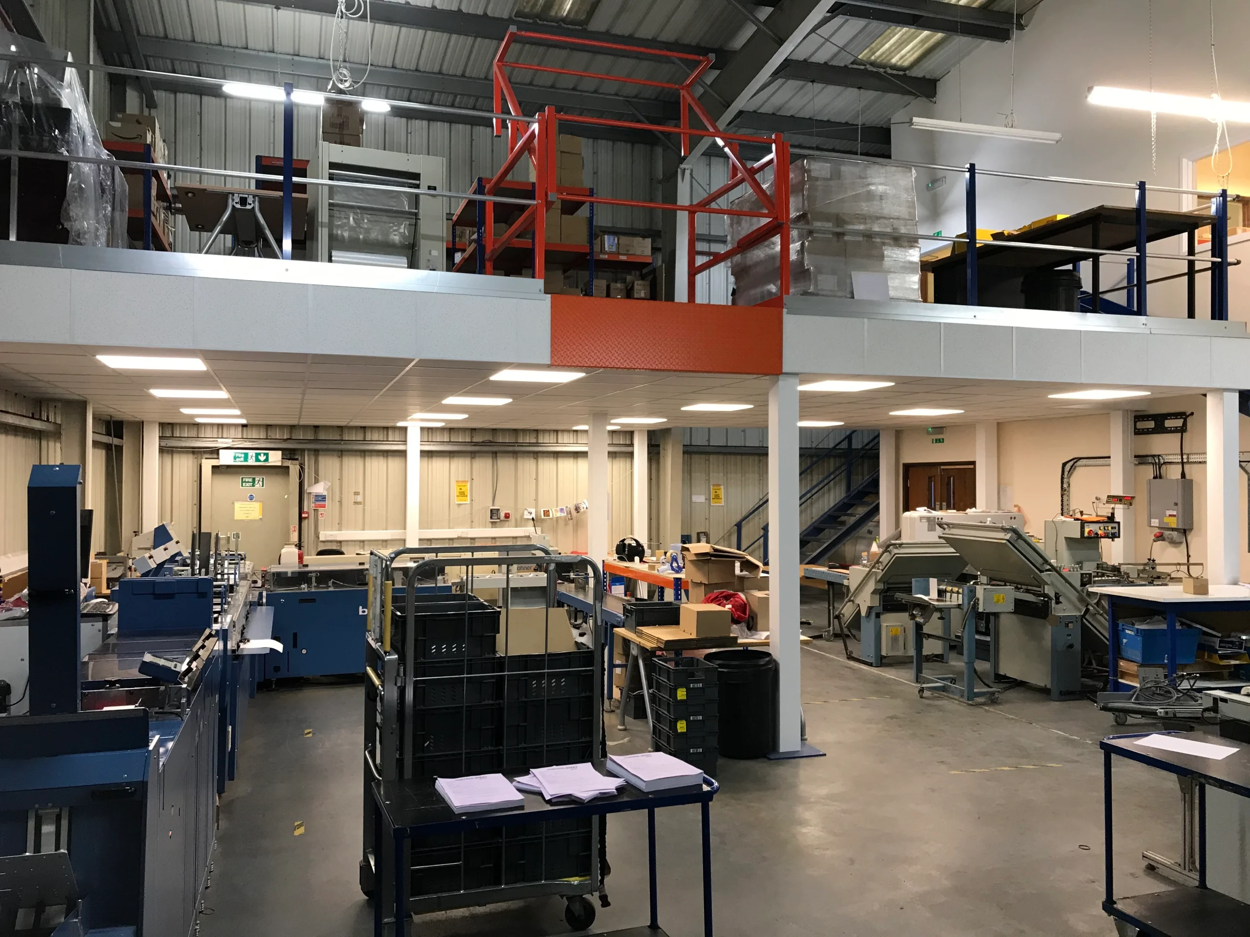 what to consider with mezzanine floor safety