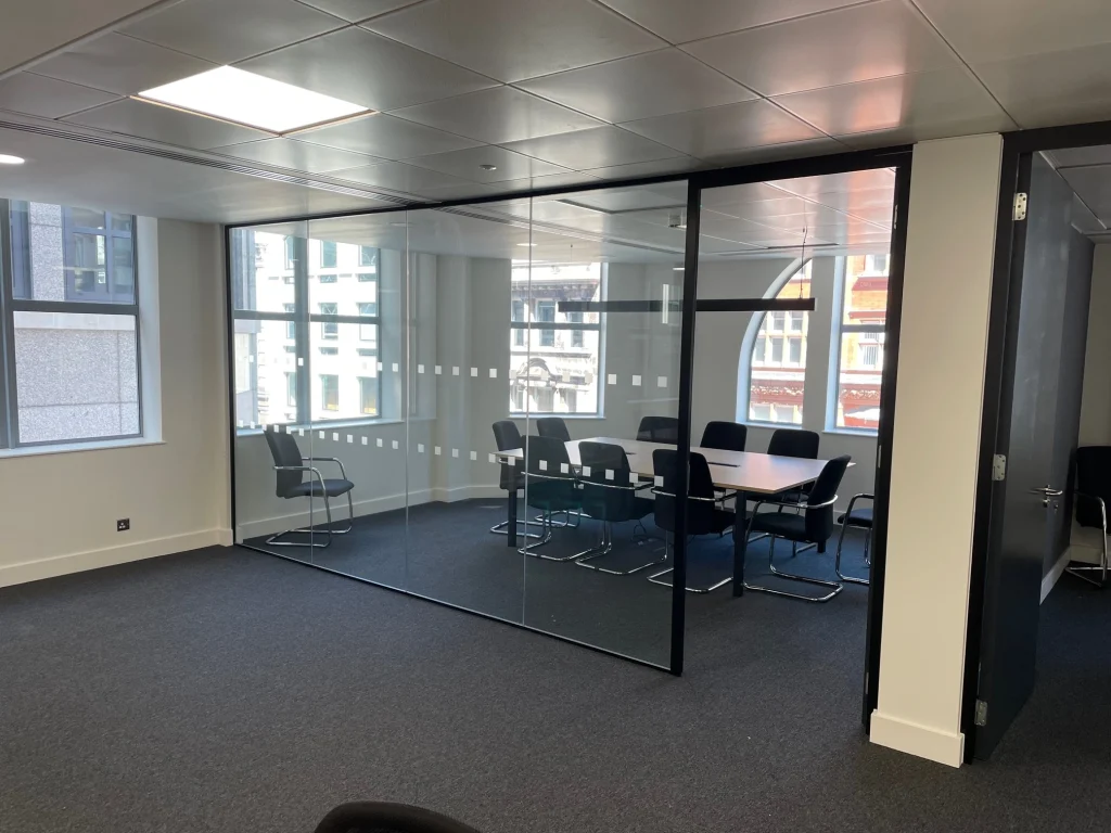 Glass Office Partitioning Sussex
