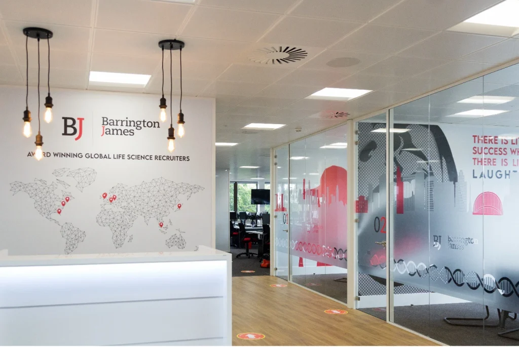 example of good commercial office design in Crawley