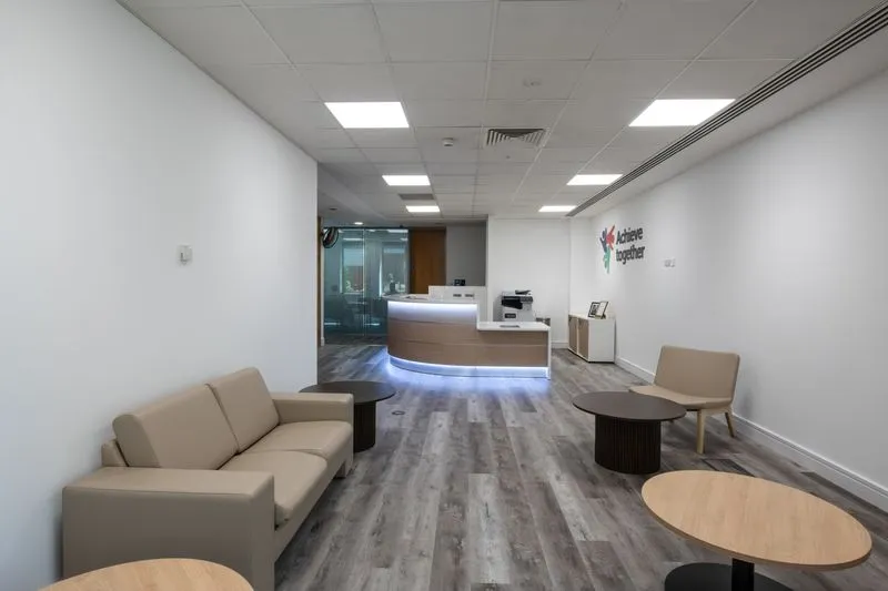 commercial office design by SSC Interiors in Sussex